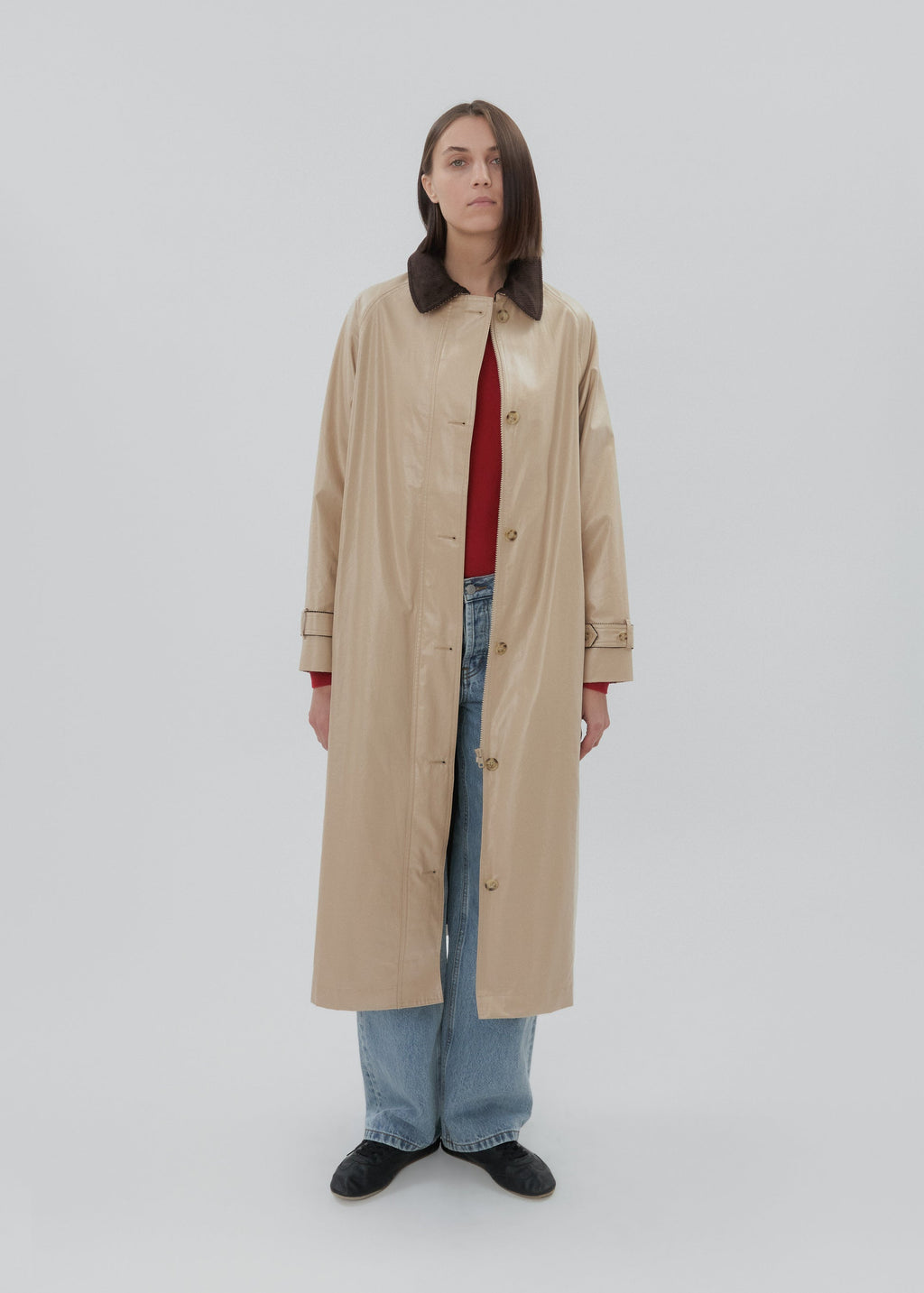 Kent Trench Coat, Khaki
