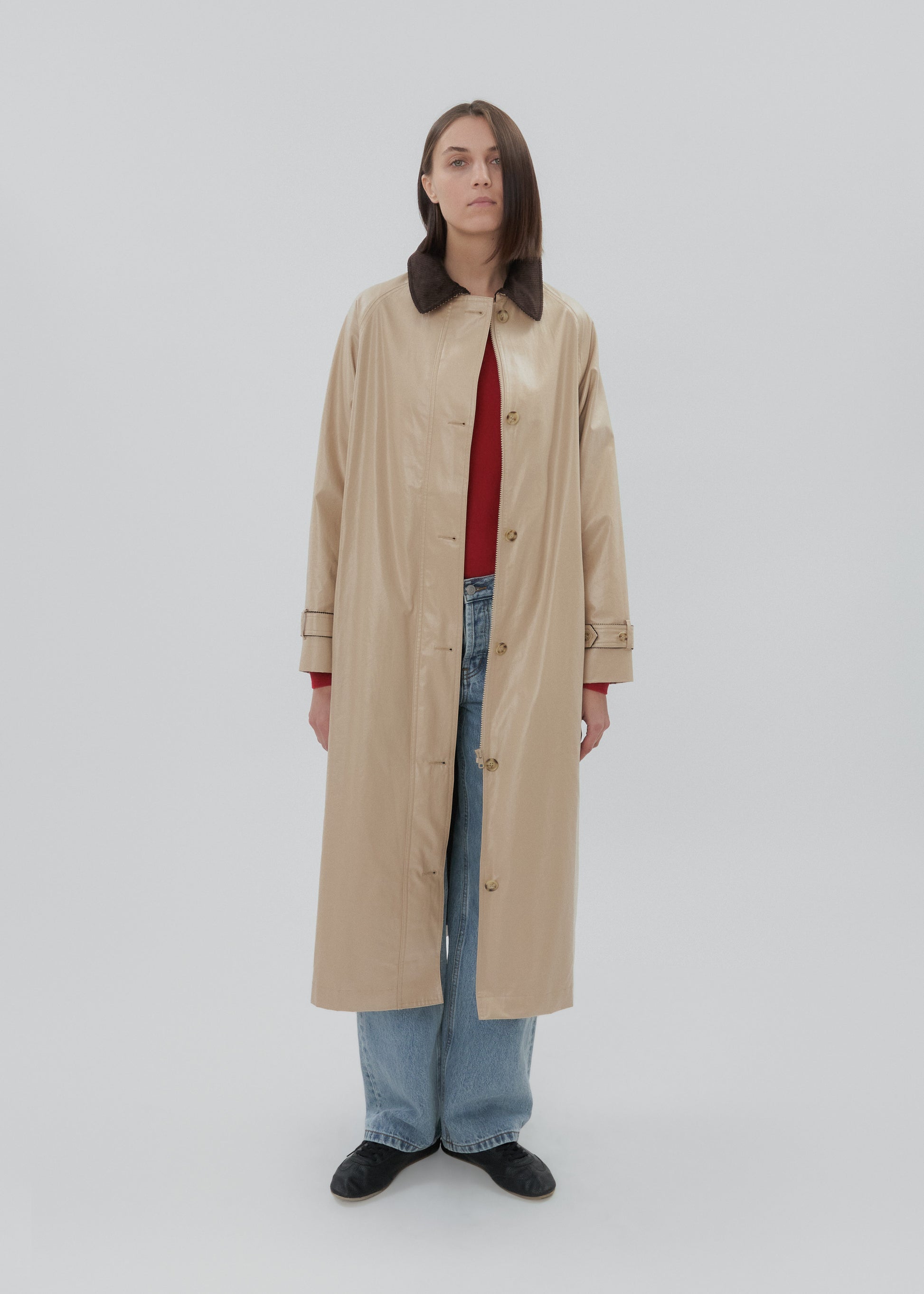 Kent Trench Coat, Khaki