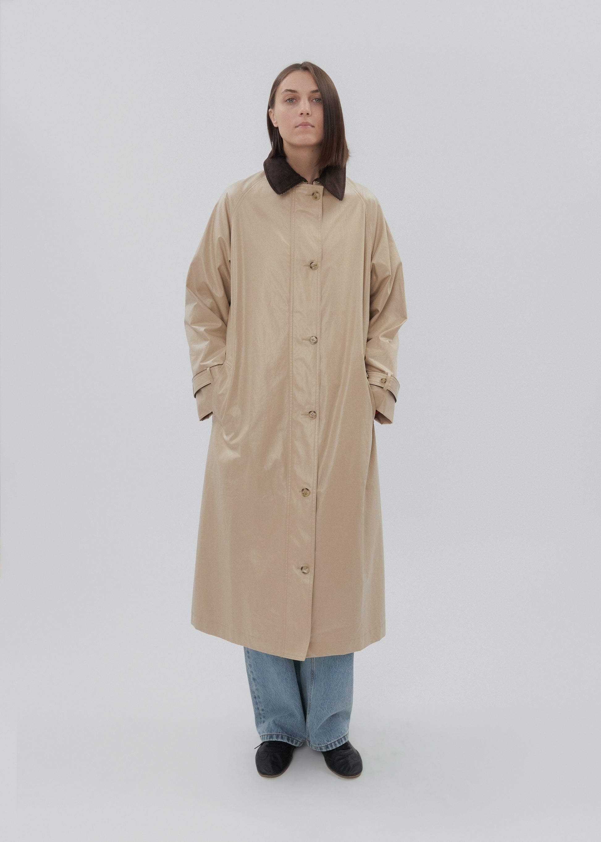 Kent Trench Coat, Khaki