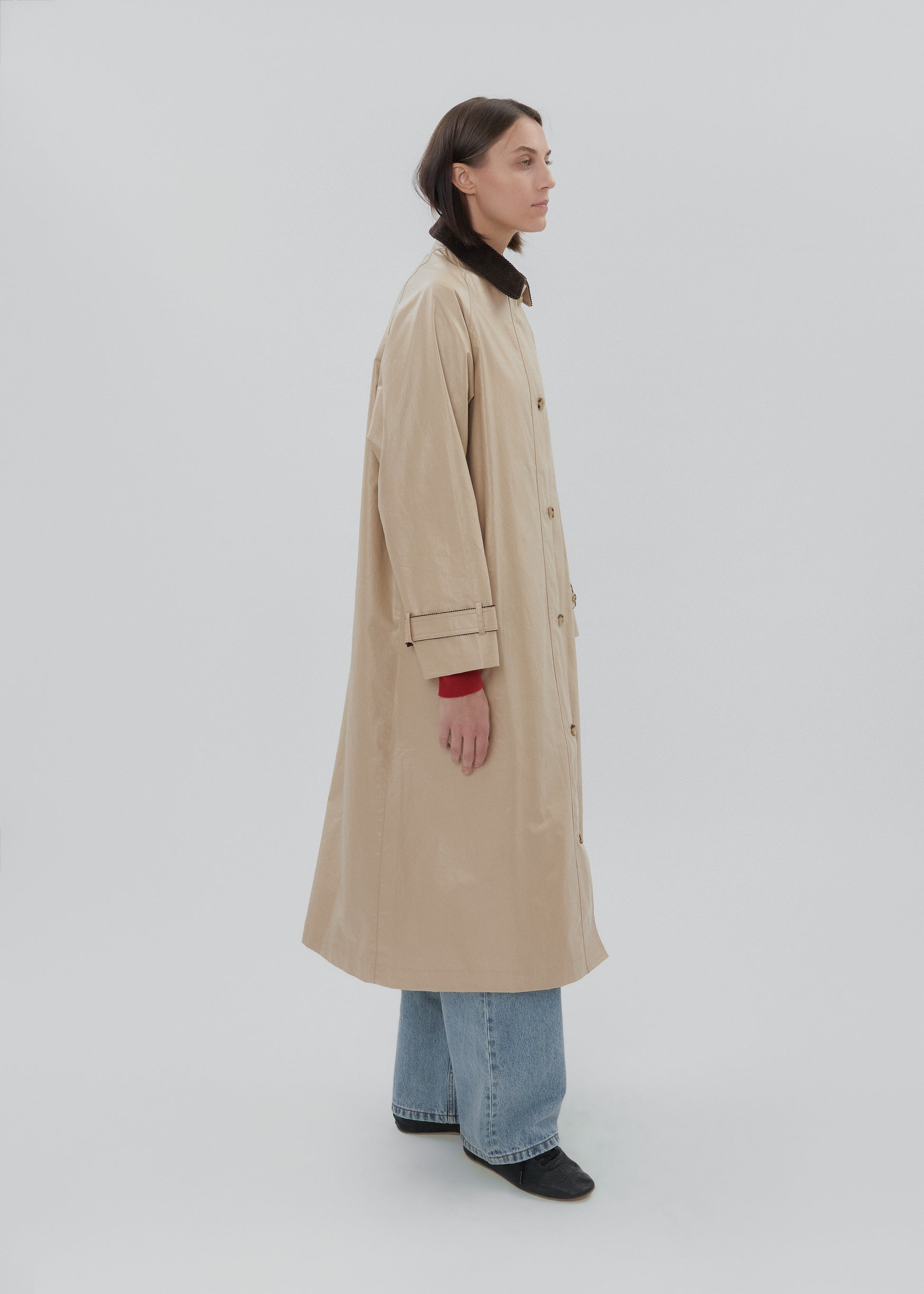 Kent Trench Coat, Khaki
