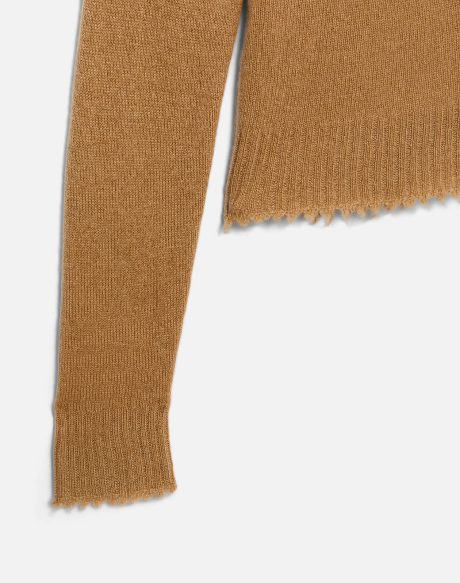 Loose Polo Cardigan, Toffee