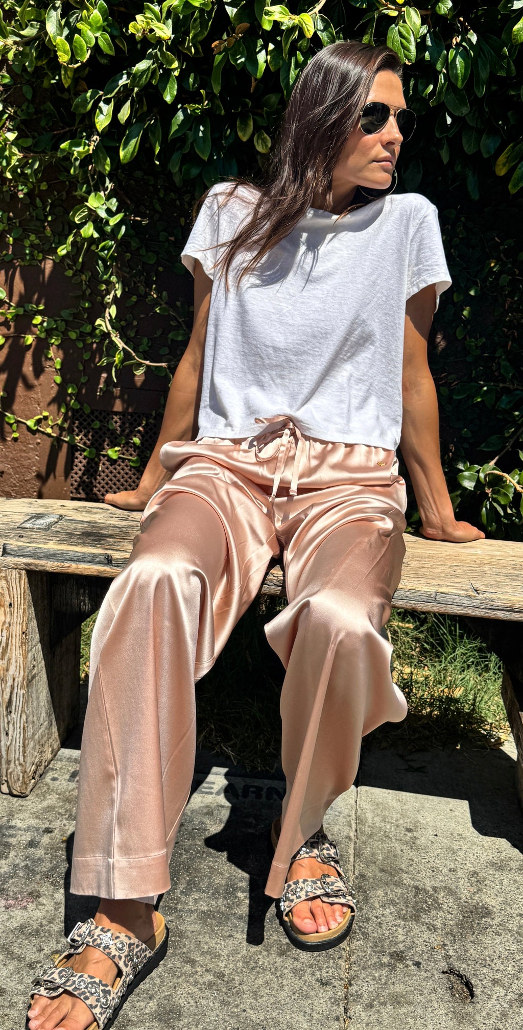 Brody Stretch-Silk Pant