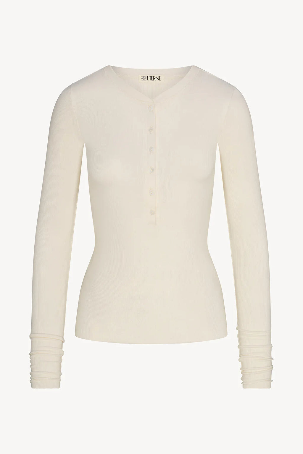 Hanes Waffle Boxy Henley