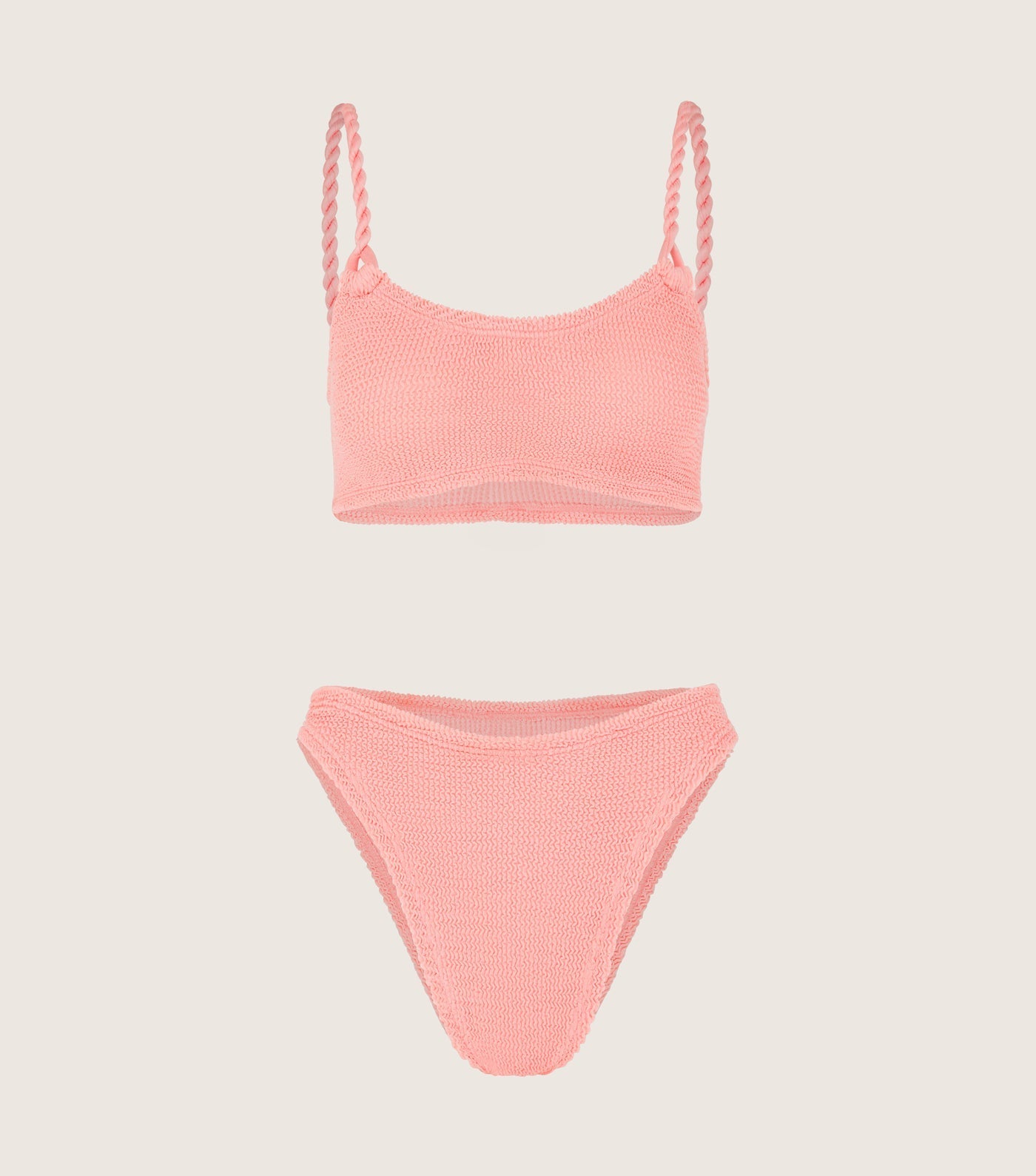 Phoebe bikini, Peach Crinkle