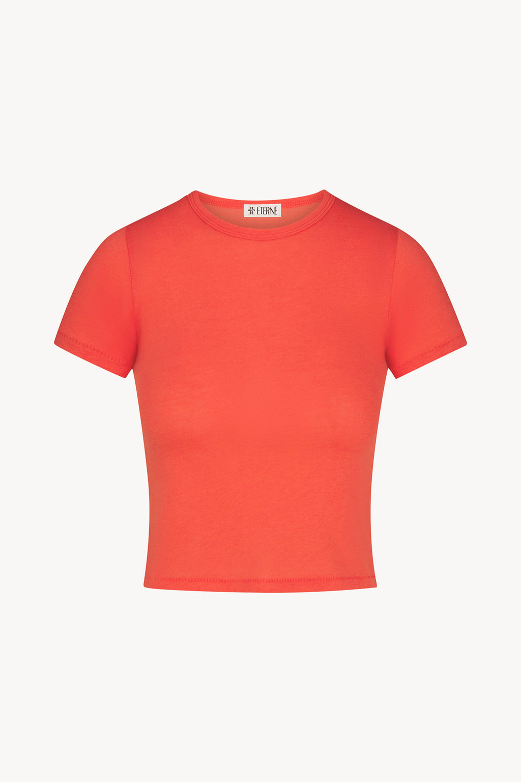 Short Sleeve Baby Tee, Poppy