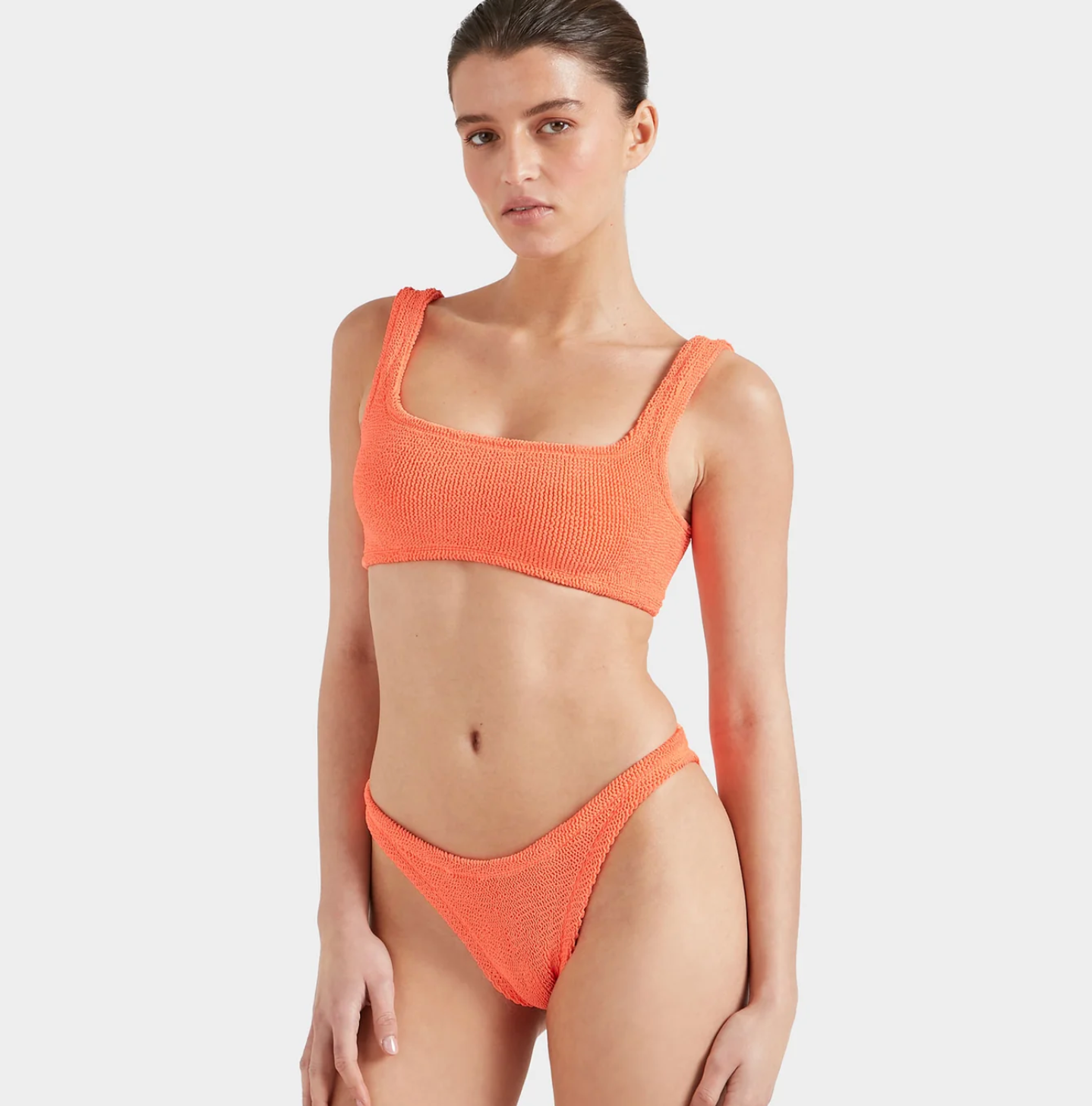 Crinkle Bikini, Xandra Bikini Orange