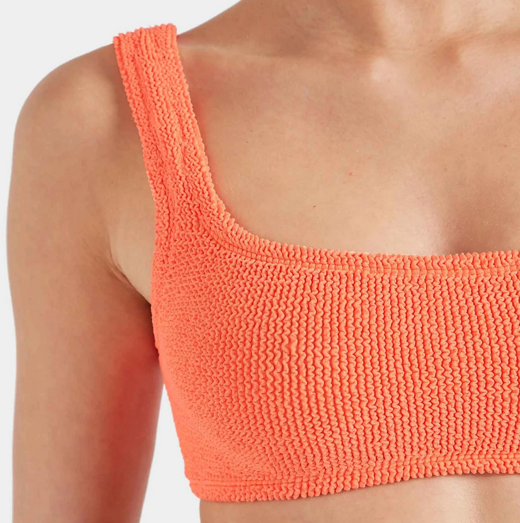 Crinkle Bikini, Xandra Bikini Orange
