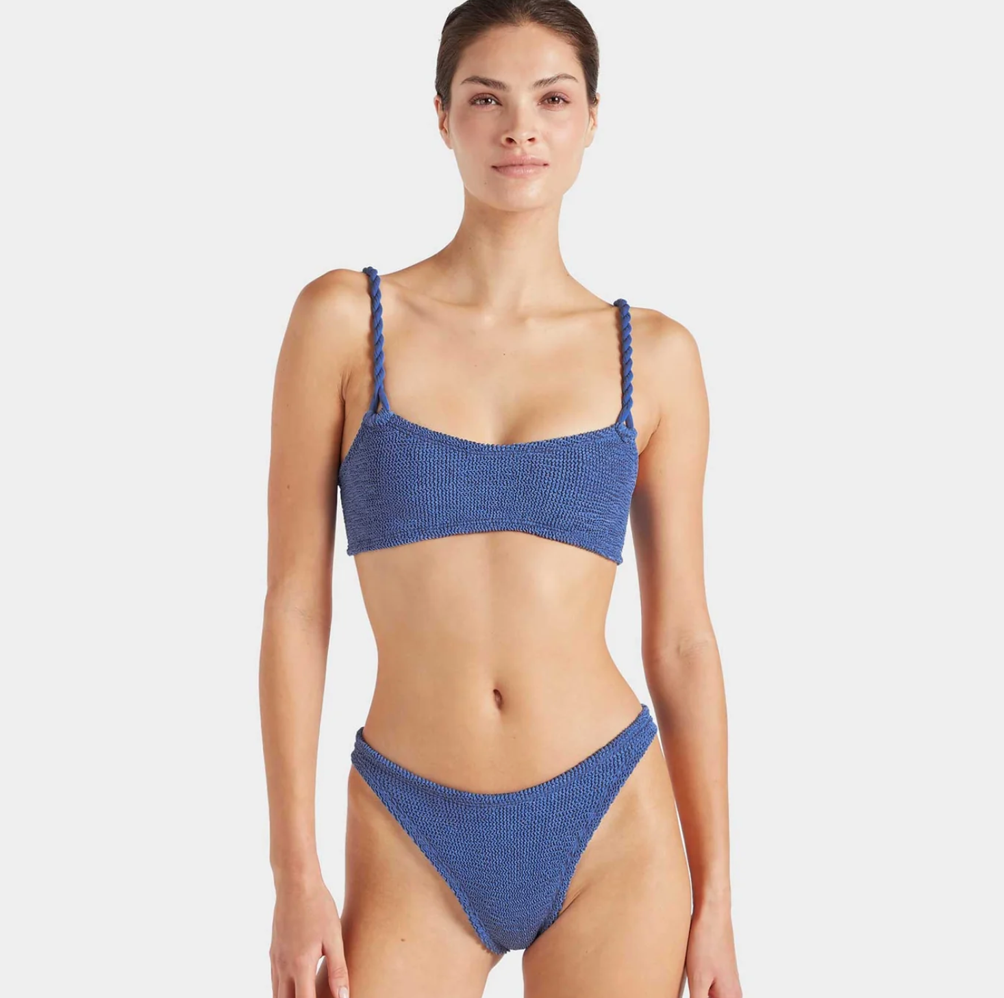 Phoebe Bikini, Metallic Denim