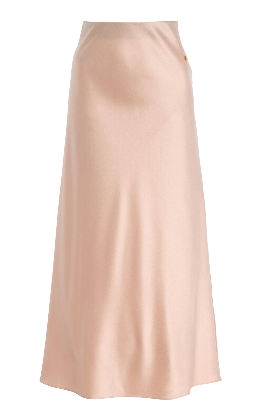Camila Stretch-Silk Midi Skirt